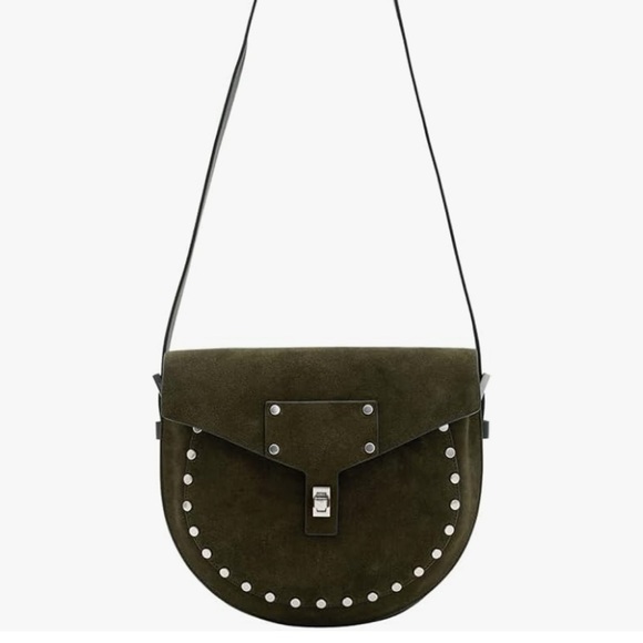 All Saints crossbody Miro Saddle bag - Picture 3 of 9